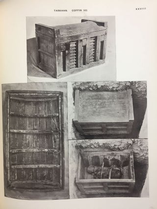 Memphis series, complete set of 7 volumes. Vol. I: Memphis I. Vol. II: The palace of Apries (Memphis II). Vol. III: Meydum and Memphis III. Vol. IV: Roman portraits and Memphis (IV). Vol. V: Tarkhan I and Memphis (V). Vol. VI: Riqqeh and Memphis VI. Vol. VII: Tarkhan II.[newline]M1294c-55.jpg