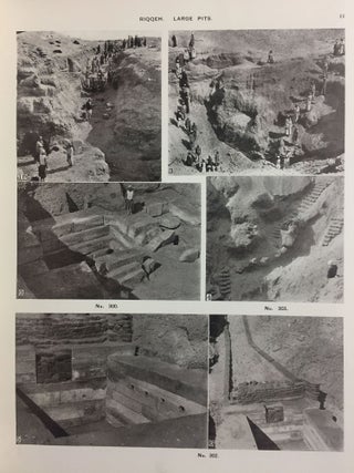 Memphis series, complete set of 7 volumes. Vol. I: Memphis I. Vol. II: The palace of Apries (Memphis II). Vol. III: Meydum and Memphis III. Vol. IV: Roman portraits and Memphis (IV). Vol. V: Tarkhan I and Memphis (V). Vol. VI: Riqqeh and Memphis VI. Vol. VII: Tarkhan II.[newline]M1294c-62.jpg