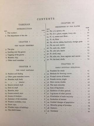 Memphis series, complete set of 7 volumes. Vol. I: Memphis I. Vol. II: The palace of Apries (Memphis II). Vol. III: Meydum and Memphis III. Vol. IV: Roman portraits and Memphis (IV). Vol. V: Tarkhan I and Memphis (V). Vol. VI: Riqqeh and Memphis VI. Vol. VII: Tarkhan II.[newline]M1294c-71.jpg