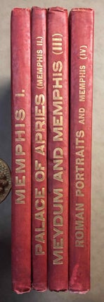 Item #M1294f Memphis series, set of 4 volumes. Vol. I: Memphis (I). Vol. II: The palace of Apries...[newline]M1294f.jpg