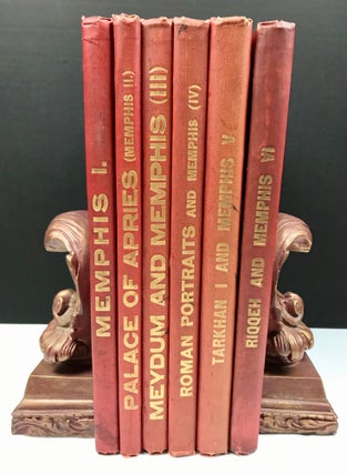 Item #M1294g Memphis series, set of 6 volumes. Vol. I: Memphis I. Vol. II: The palace of Apries...[newline]M1294g.jpg
