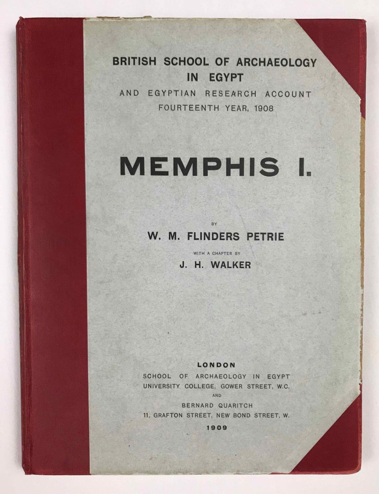 Item #M1294i Memphis I. with PETRIE William M. Flinders, WAINWRIGHT G. A. - GARDINER A. H. - ENGELBACH Reginald.[newline]M1294i-00.jpeg