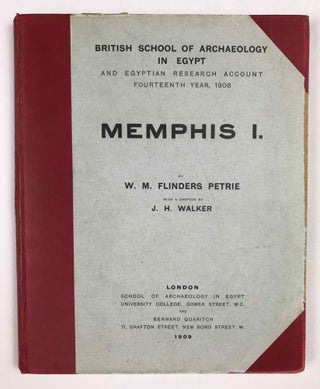 Item #M1294i Memphis I. with PETRIE William M. Flinders, WAINWRIGHT G. A. - GARDINER A. H. -...[newline]M1294i-00.jpeg