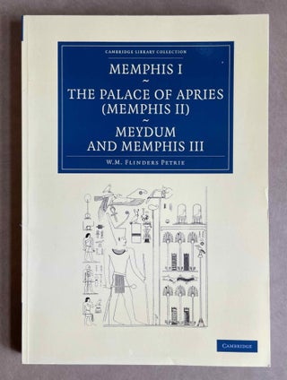 Item #M1294k Memphis series. Vol. I: Memphis (I). Vol. II: The palace of Apries (Memphis II)....[newline]M1294k-00.jpeg