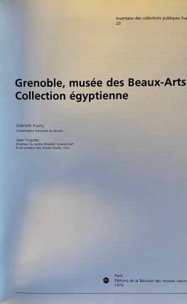 Grenoble, Musée des Beaux-Arts. Collection égyptienne.