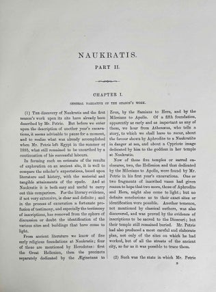 Naukratis. Part I. 1884-5. Part II (complete set)[newline]M1297c-14.jpeg