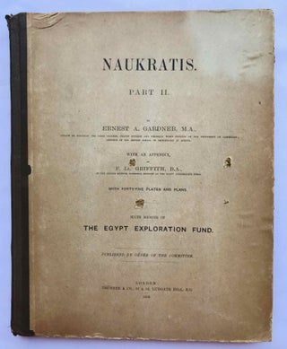 Item #M1297d Naukratis. Part II. PETRIE William M. Flinders - GARDNER Ernest[newline]M1297d.jpg