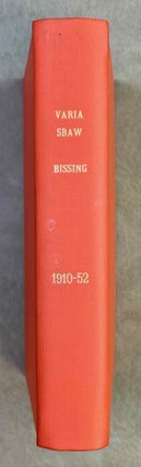 Item #M12992 Varia SBAW 1910-1952. Set of 15 monographs. 1) Eine koptische Darstellung des...