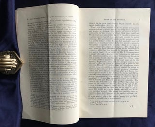Researches in Sinai: conference paper on Petrie's book, author's copy.