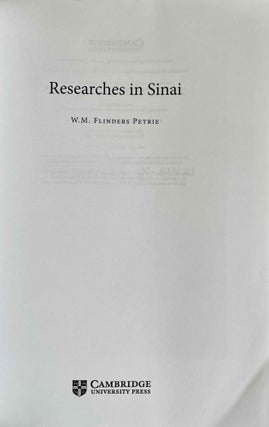 Researches in Sinai