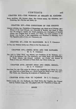 Researches in Sinai