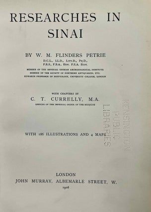 Researches in Sinai