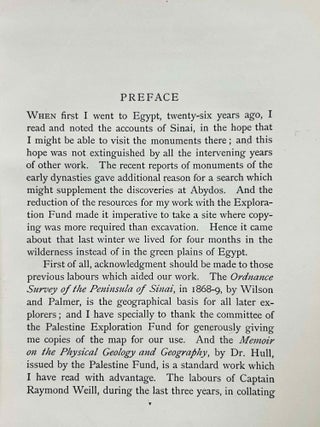 Researches in Sinai