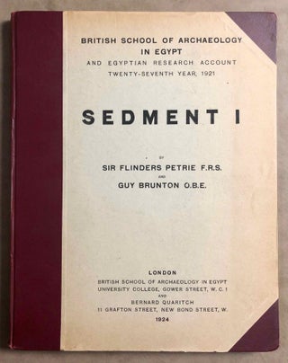 Item #M1307c Sedment I. PETRIE William M. Flinders - BRUNTON Guy[newline]M1307c.jpg
