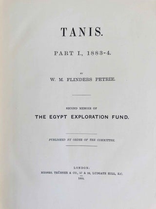 Tanis. Part I. 1883-4. Part II: Tanis II & Nebesheh (Am) and Defenneh (Tahpanhes) (complete set)[newline]M1311d-04.jpg
