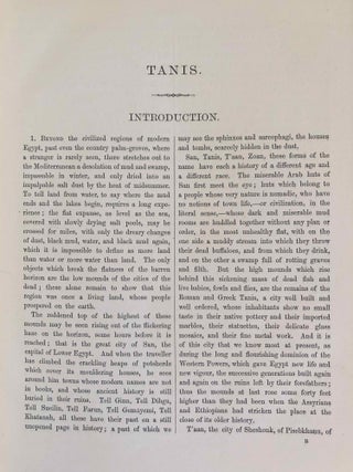 Tanis. Part I. 1883-4. Part II: Tanis II & Nebesheh (Am) and Defenneh (Tahpanhes) (complete set)[newline]M1311d-08.jpg
