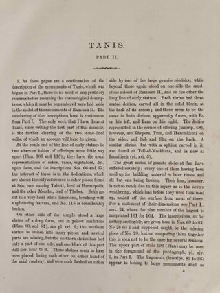 Tanis. Part I. 1883-4. Part II: Tanis II & Nebesheh (Am) and Defenneh (Tahpanhes) (complete set)[newline]M1311d-24.jpg