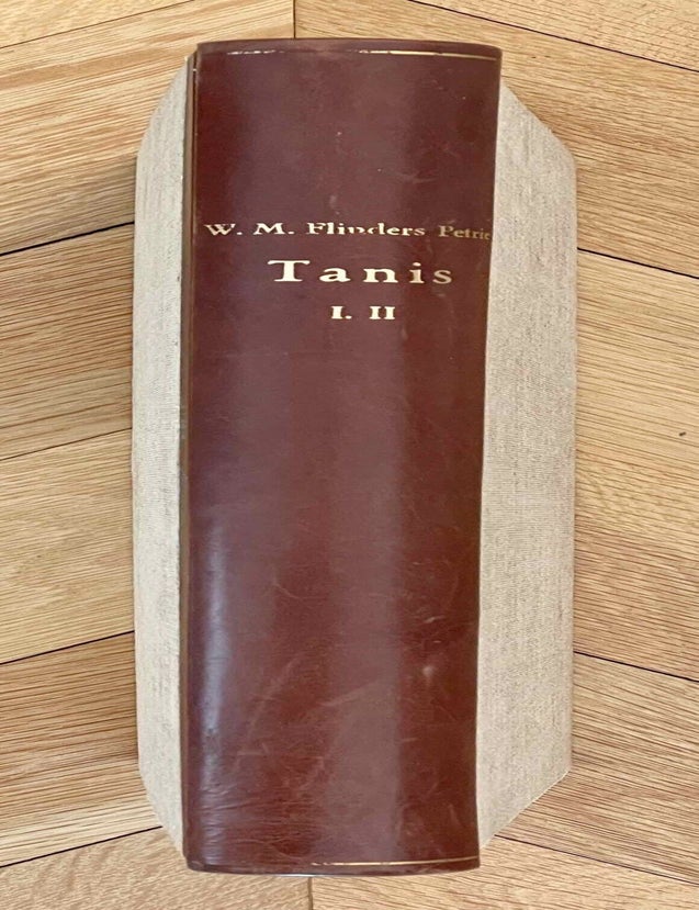 Item #M1311g Tanis. Part I. 1883-4. Part II: Tanis II & Nebesheh (Am) and Defenneh (Tahpanhes) (complete set). PETRIE William M. Flinders.
