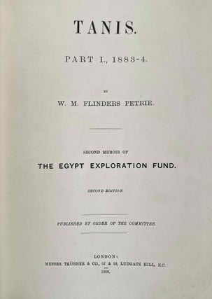 Tanis. Part I. 1883-4. Part II: Tanis II & Nebesheh (Am) and Defenneh (Tahpanhes) (complete set)