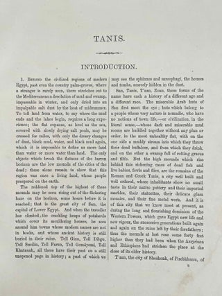 Tanis. Part I. 1883-4. Part II: Tanis II & Nebesheh (Am) and Defenneh (Tahpanhes) (complete set)