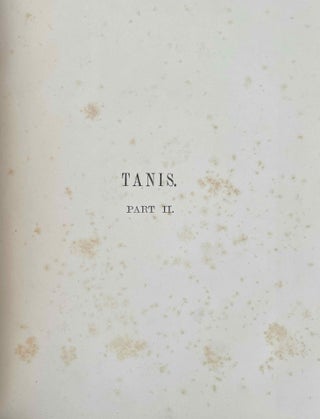 Tanis. Part I. 1883-4. Part II: Tanis II & Nebesheh (Am) and Defenneh (Tahpanhes) (complete set)