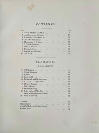 Tanis. Part I. 1883-4. Part II: Tanis II & Nebesheh (Am) and Defenneh (Tahpanhes) (complete set)