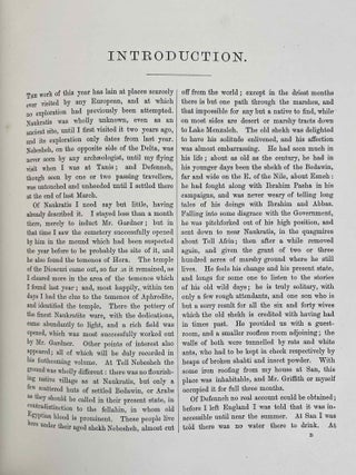 Tanis. Part I. 1883-4. Part II: Tanis II & Nebesheh (Am) and Defenneh (Tahpanhes) (complete set)
