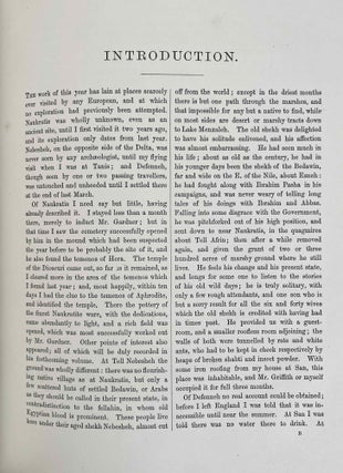 Tanis. Part I. 1883-4. Part II: Tanis II & Nebesheh (Am) and Defenneh (Tahpanhes) (complete set)