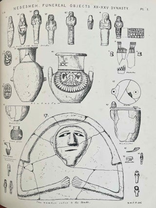 Tanis. Part I. 1883-4. Part II: Tanis II & Nebesheh (Am) and Defenneh (Tahpanhes) (complete set)