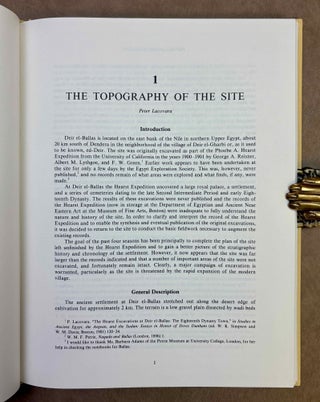 Deir el-Ballas. Preliminary report on the Deir el-Ballas Expedition, 1980-1986.