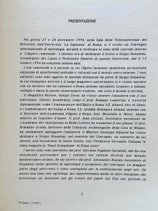 L'impero ramesside. Convegno internazionale in onore di Sergio Donadoni.[newline]M13153a-03.jpeg