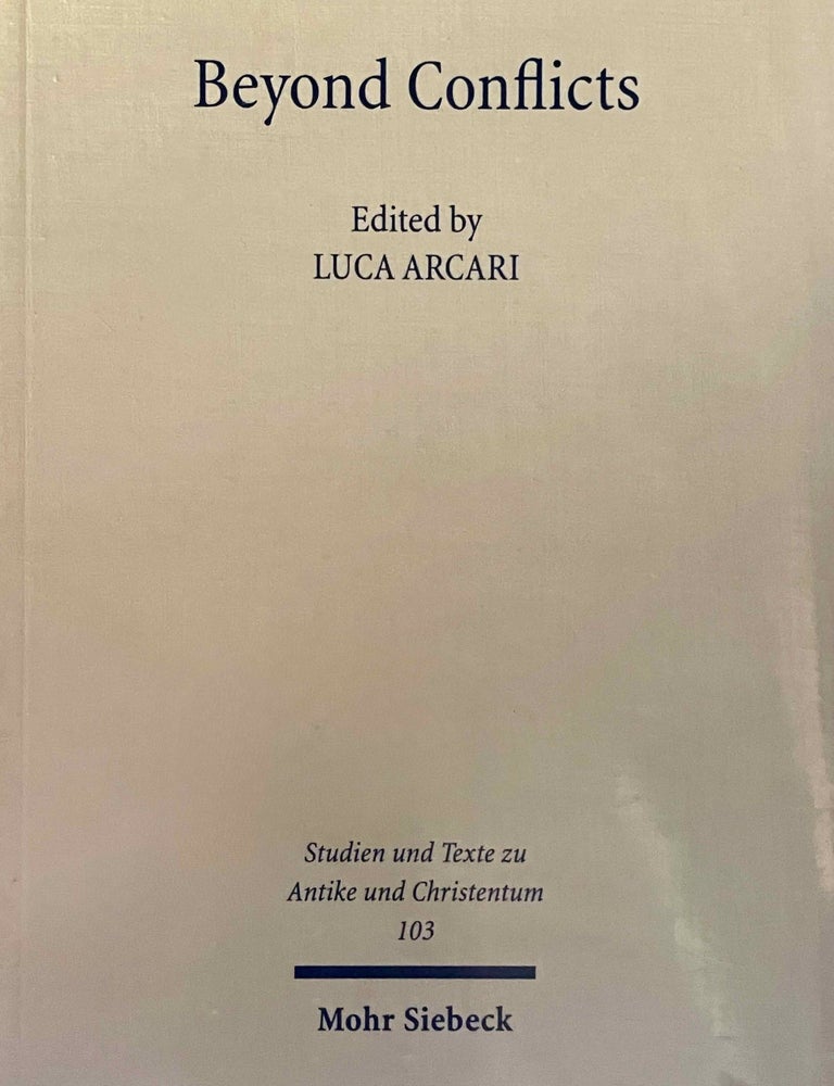 Item #M13165 Beyond Conflicts. Cultural and Religious Cohabitations in Alexandria and Egypt between the 1st and the 6th Century CE. ARCARI Luca.[newline]M13165-00.jpeg