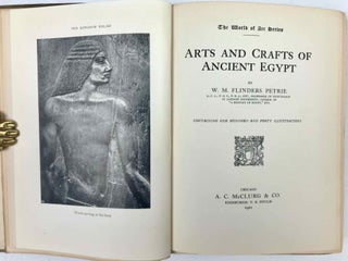 Item #M1317a The Arts & Crafts of Ancient Egypt. PETRIE William M. Flinders[newline]M1317a.jpeg