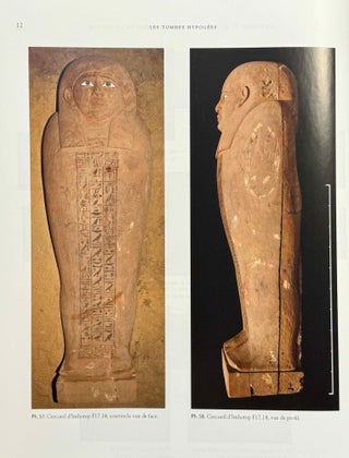 Les tombes hypogées de basse époque. F7, F17, H, ji, Q, n1. Textes + Planches. Fouilles du Louvre à Saqqara II. 2 volumes (complete set)