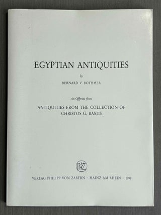Item #M13222 Egyptian Antiquities (Offprint from Antiquities from the collection of Christos G....