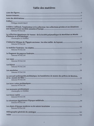 Catalogue des antiquit&eacute;s &eacute;gyptiennes de Vannes[newline]M13247-02.jpeg