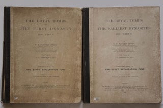 The royal tombs of the First dynasty. Part I & II (complete set) + rare supplement of 35 extra-plates[newline]M1324b-13.jpg