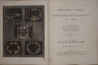 Item #M1324b The royal tombs of the First dynasty. Part I & II (complete set) + rare supplement...[newline]M1324b.jpg