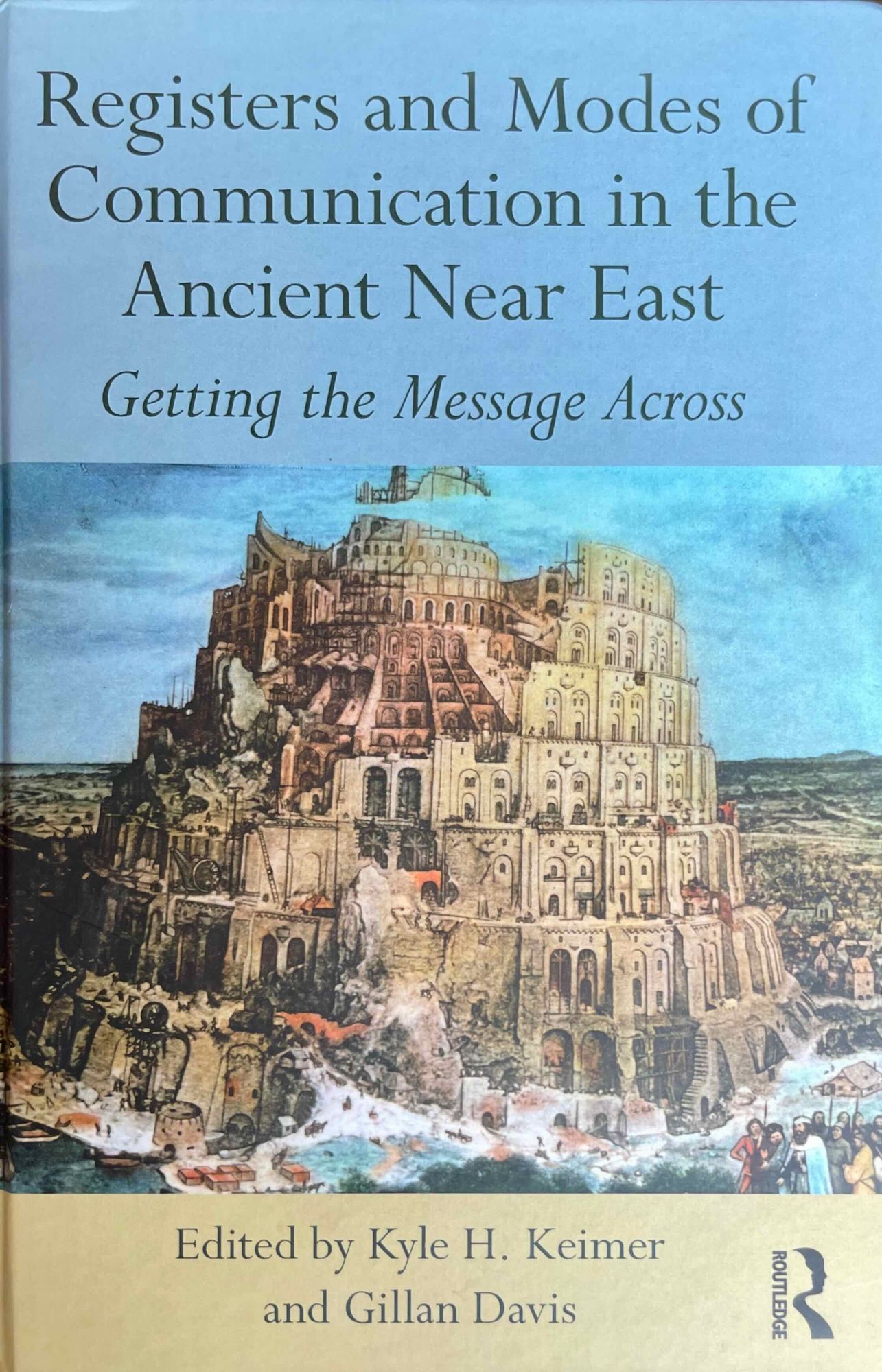 Registers and modes of communication in the ancient Near East. Getting ...