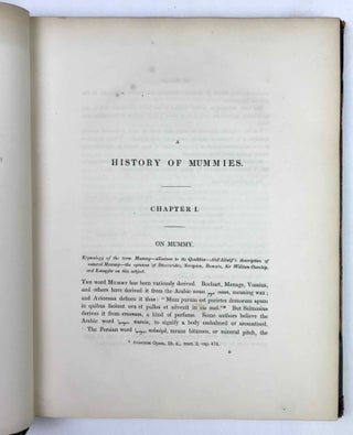 A history of Egyptian mummies and an account of the worship and embalming of the sacred animals by the Egyptians
