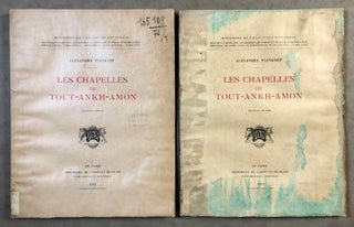 Item #M1334f Les chapelles de Toutankhamon. Fasc. 1 & 2 (complete set). PIANKOFF Alexandre[newline]M1334f.jpg