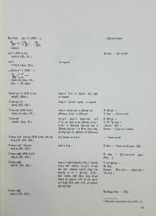 Urkunden (IV) der 18. Dynastie. Historisch-biographische Urkunden. Indices zu den Heften 1-22. Corrigenda zu den Heften 5-16.