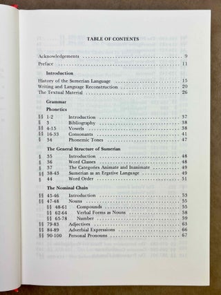 The Sumerian language. An introduction to its history and grammatical structure.[newline]M13358-02.jpeg