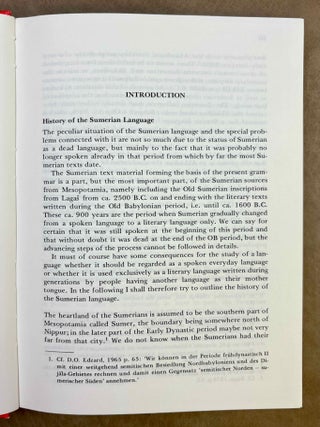 The Sumerian language. An introduction to its history and grammatical structure.[newline]M13358-05.jpeg