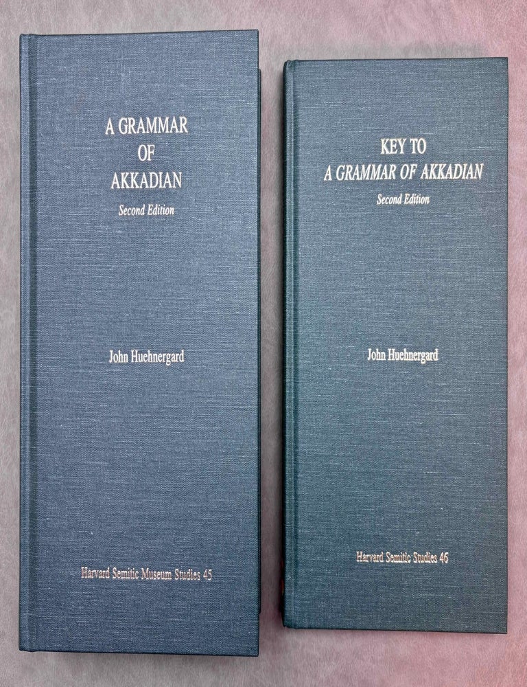 Item #M13362 A grammar of Akkadian, 2nd edition. [with:] Key to A Grammar of Akkadian. 2nd ed. 2 volumes. HUEHNERGARD John.