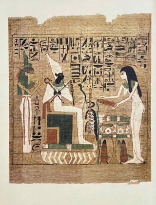 Item #M1336l Mythological papyri. Vol. I: Text. Vol. II: Plates (complete set). PIANKOFF Alexandre[newline]M1336l-00.jpeg