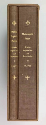 Item #M1336m Mythological papyri. Vol. I: Text. Vol. II: Plates (complete set). PIANKOFF Alexandre