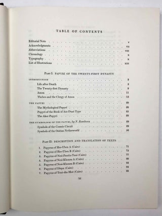 Mythological papyri. Vol. I: Text. Vol. II: Plates (complete set)[newline]M1336m-08.jpeg