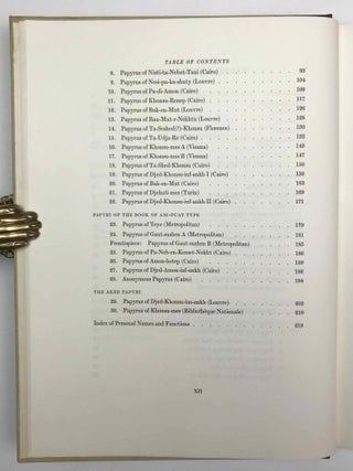 Mythological papyri. Vol. I: Text. Vol. II: Plates (complete set)[newline]M1336m-09.jpeg