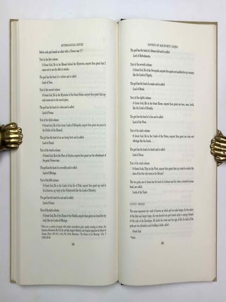 Mythological papyri. Vol. I: Text. Vol. II: Plates (complete set)[newline]M1336m-14.jpeg